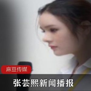 高气质美女《张芸熙》新闻播报